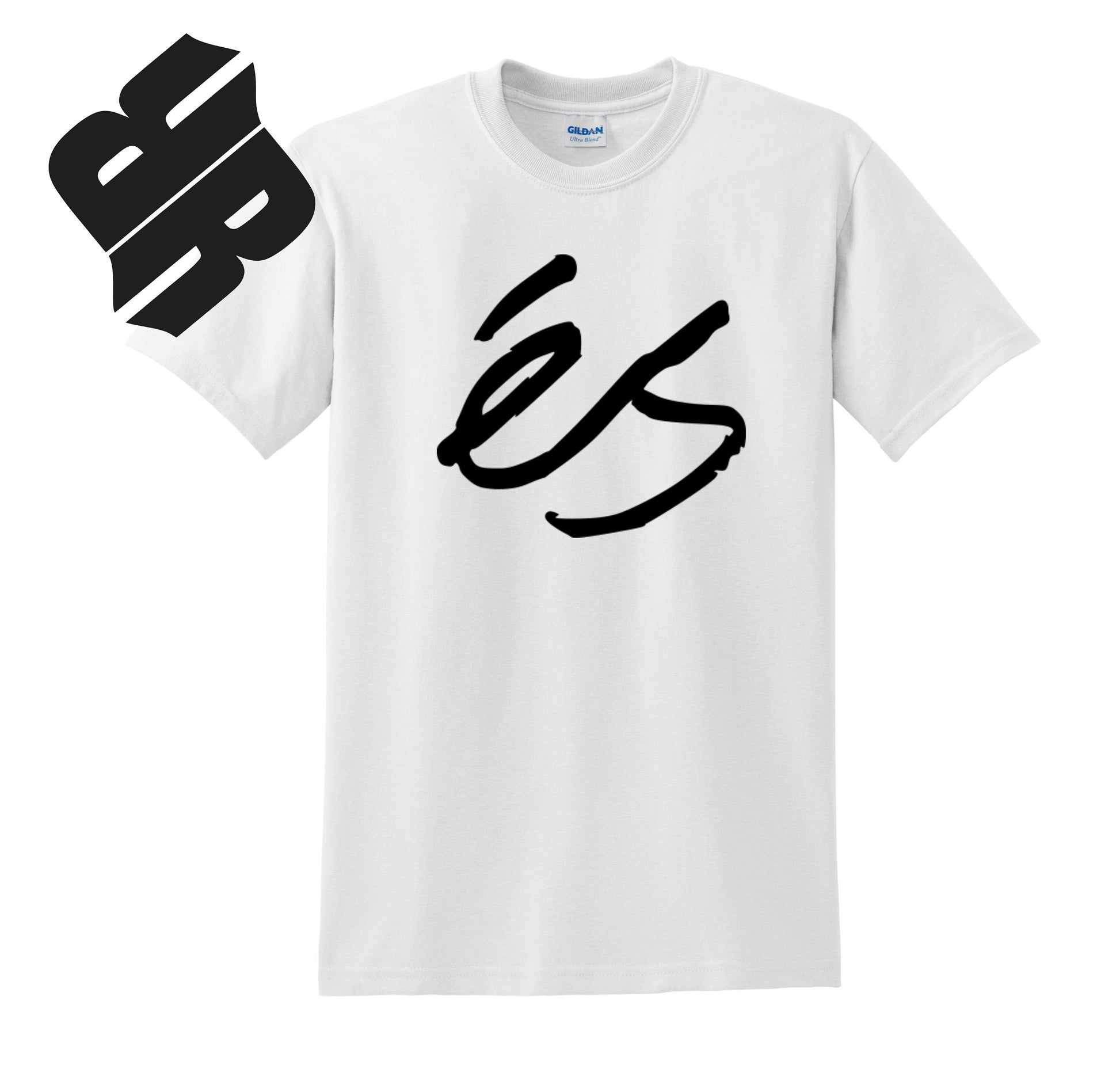 Skate Men's Shirt - ES (White) - MYSTYLEMYCLOTHING