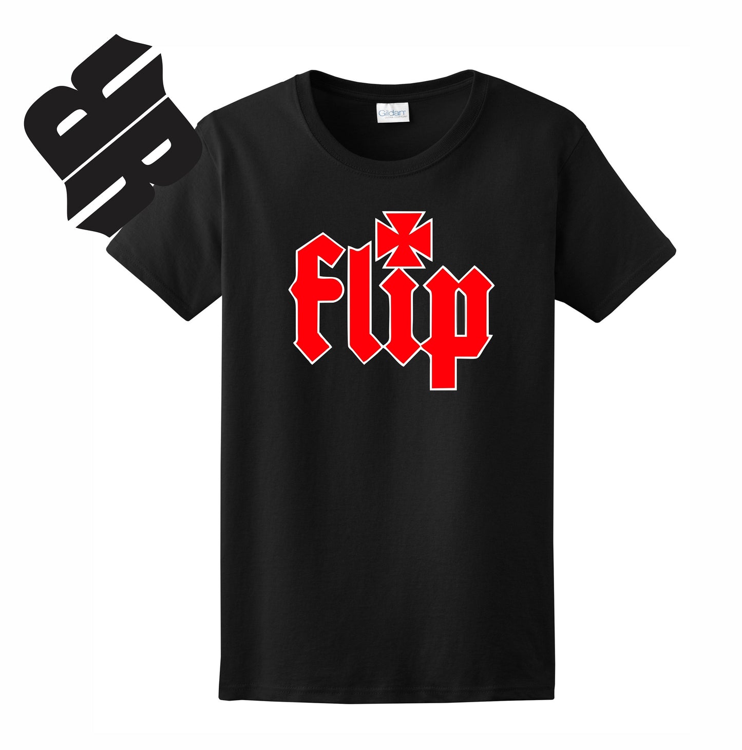 Skate Men's Shirt - Flip (Black) - MYSTYLEMYCLOTHING