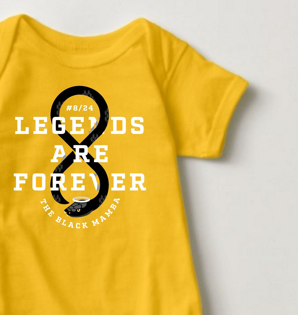 Baby Statement Onesies Kobe - Legends are Forever - MYSTYLEMYCLOTHING
