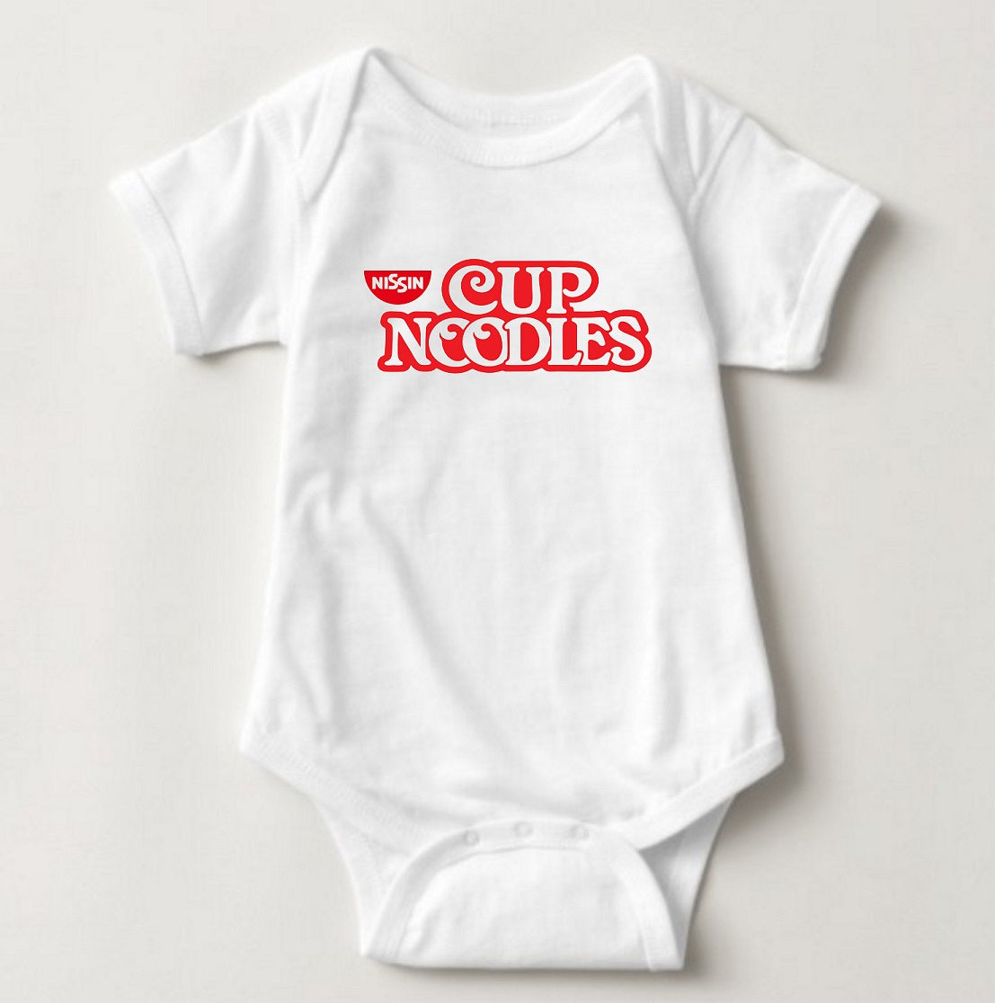 Baby Onesies Logo - CupNoodles - MYSTYLEMYCLOTHING