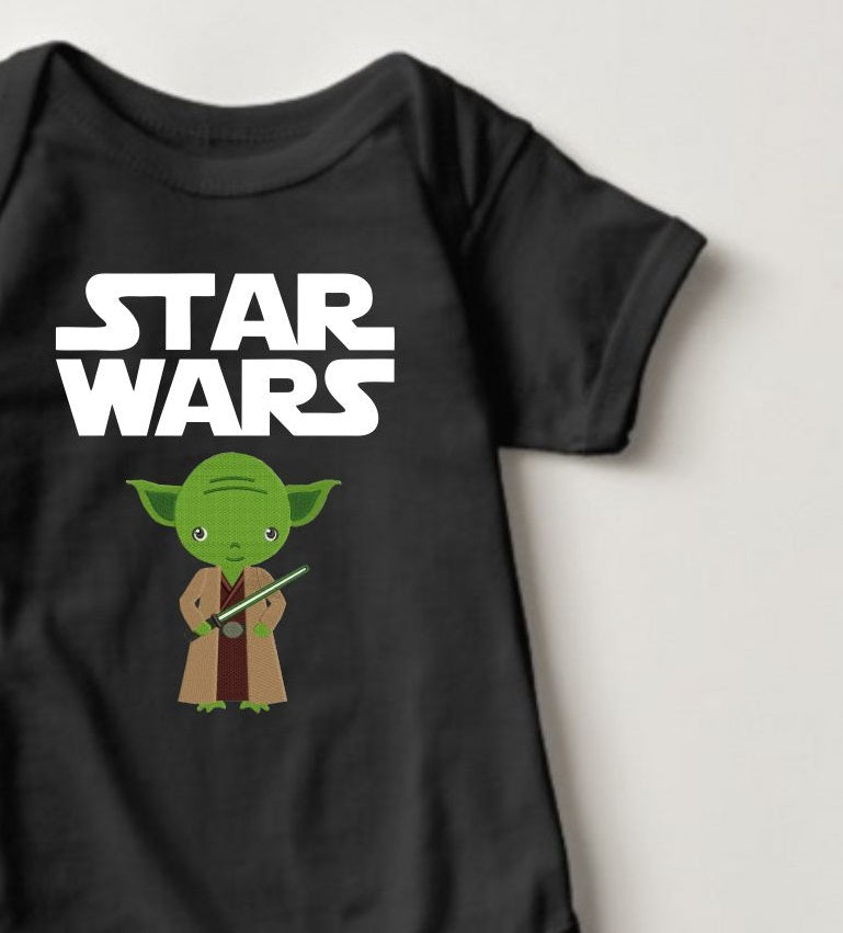Baby Star Wars Collection Onesies - Yoda II - MYSTYLEMYCLOTHING