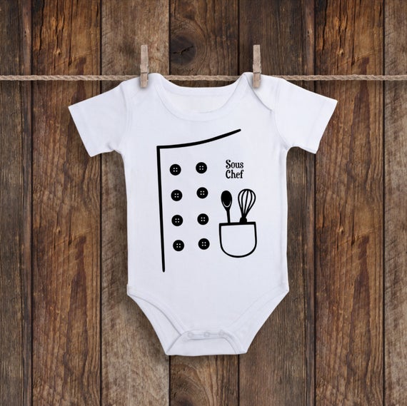 Baby Career Onesies - Sous Chef 2 - MYSTYLEMYCLOTHING