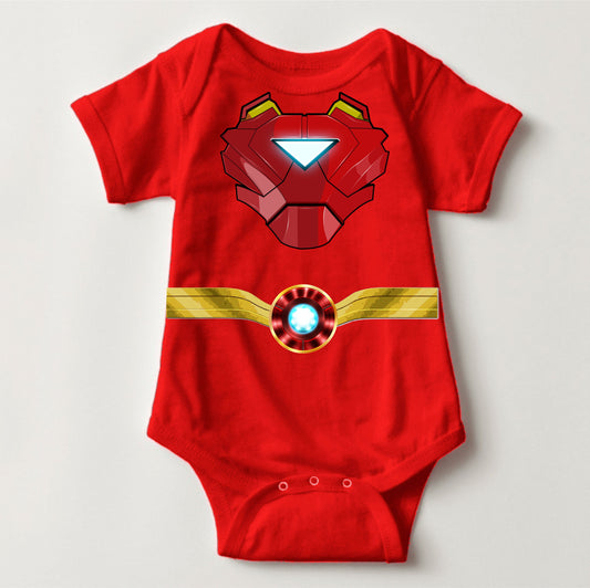 Baby Superhero Onesies - IronMan - MYSTYLEMYCLOTHING