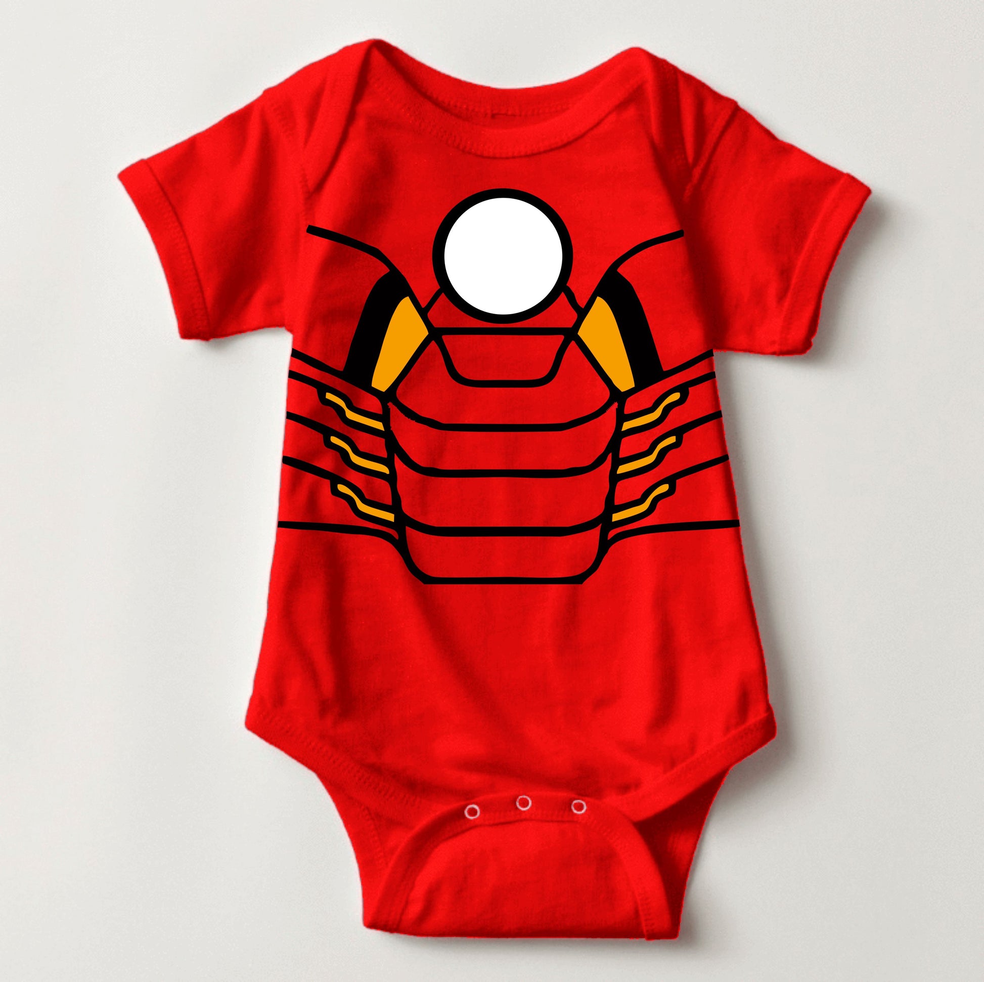 Baby Superhero Onesies - Iron Man Mark VII - MYSTYLEMYCLOTHING