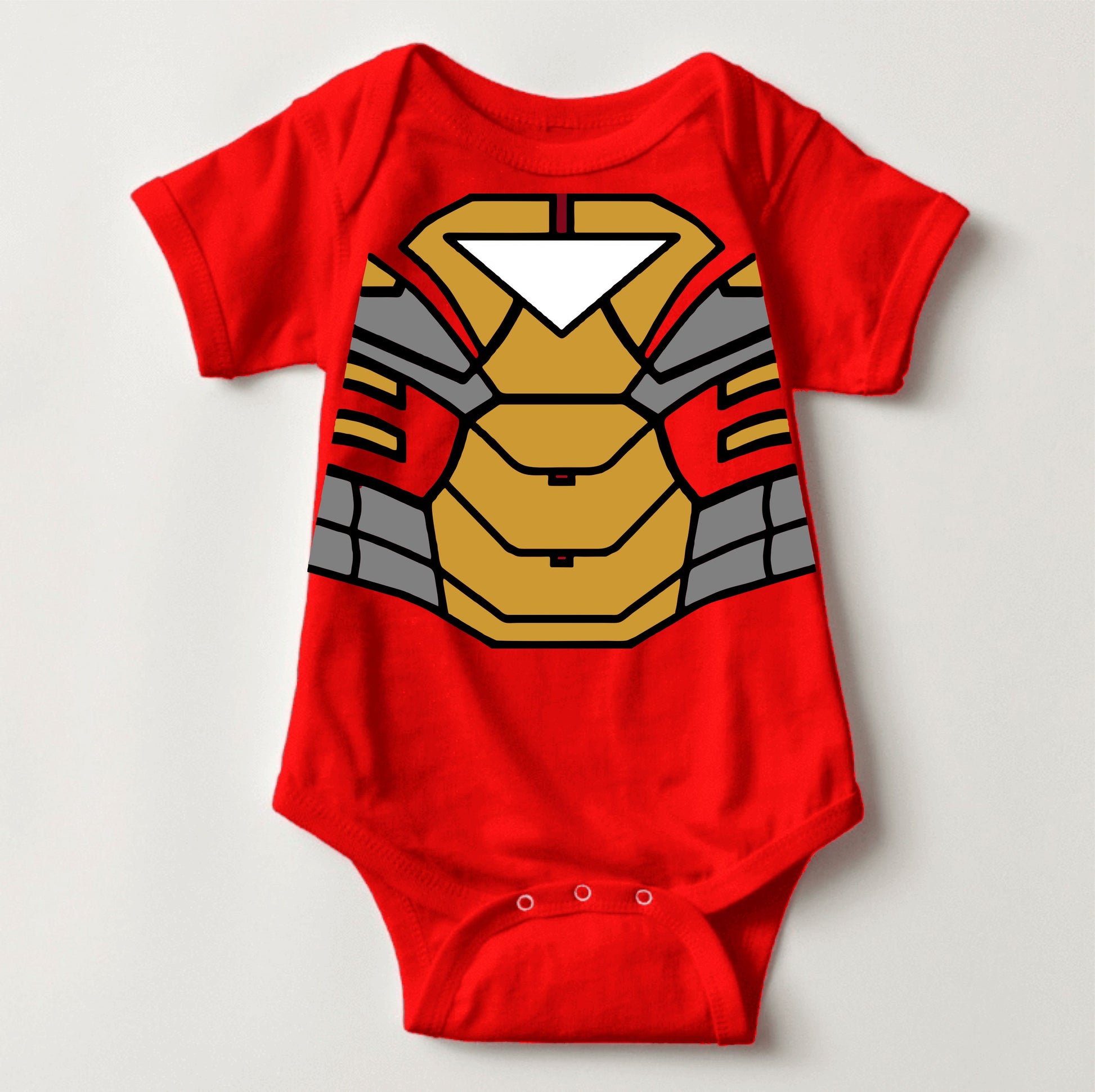 Baby Superhero Onesies - Iron Man Mark XLII - MYSTYLEMYCLOTHING