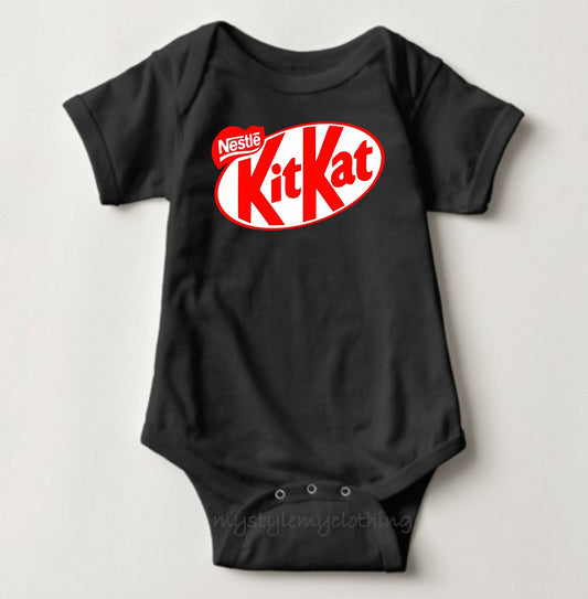 Baby Onesies Logo - KitKat - MYSTYLEMYCLOTHING