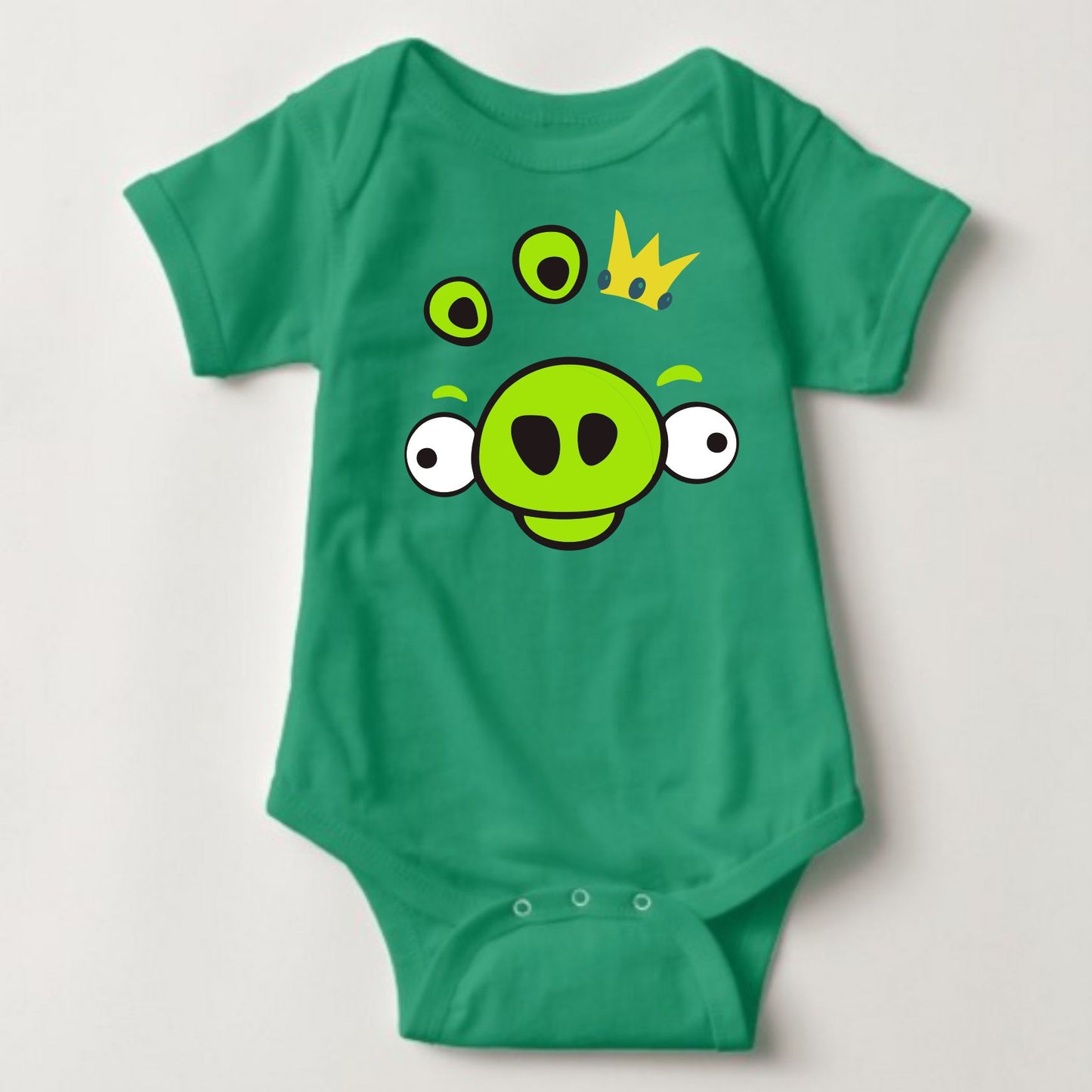 Baby Character Onesies - A-Bird King Pig - MYSTYLEMYCLOTHING
