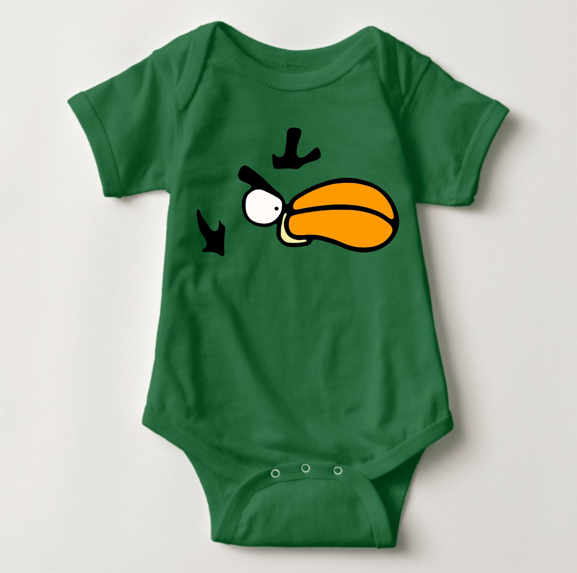 Baby Character Onesies - A-Bird Green - MYSTYLEMYCLOTHING