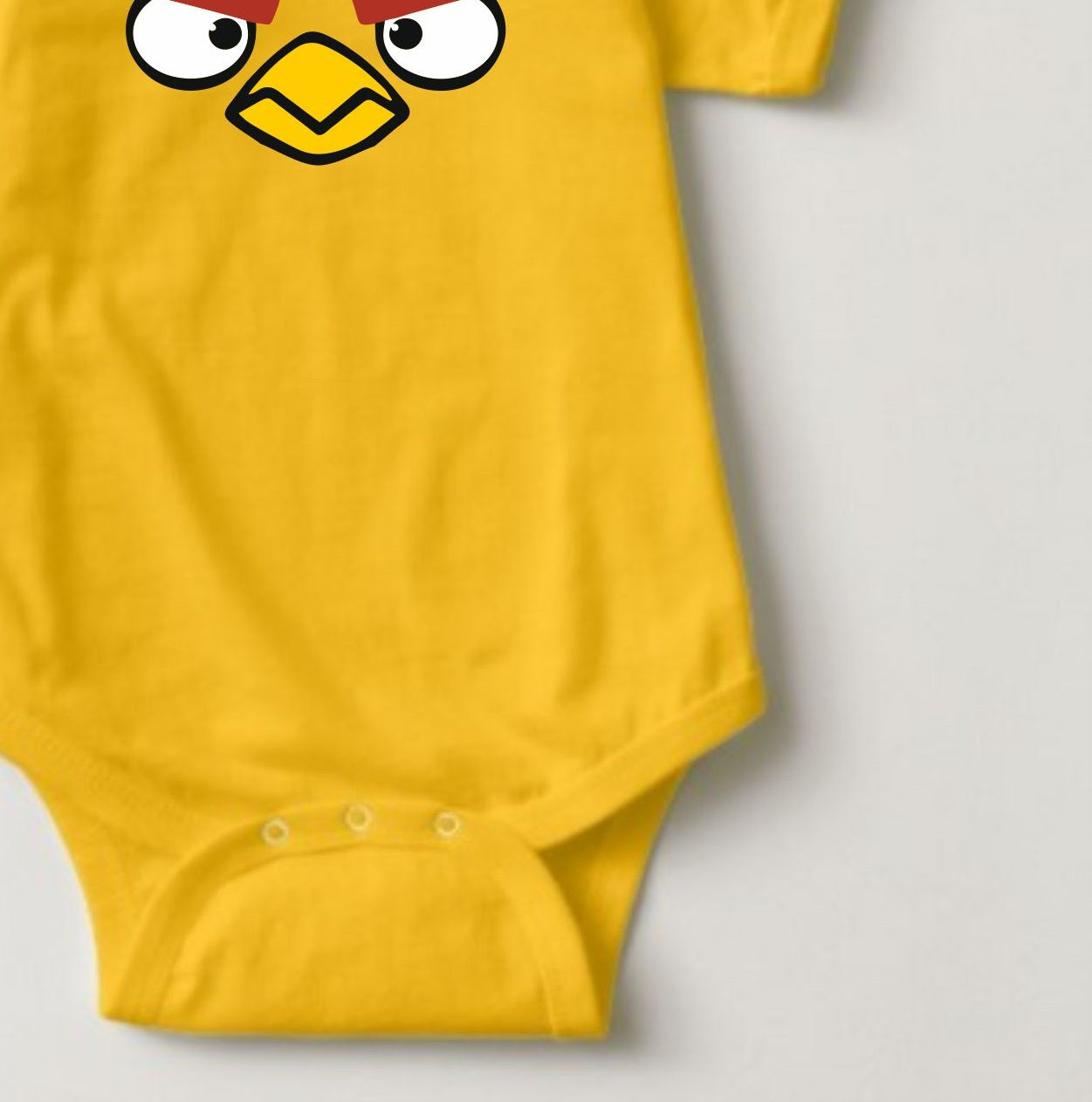 Baby Character Onesies - A-Bird Yellow - MYSTYLEMYCLOTHING