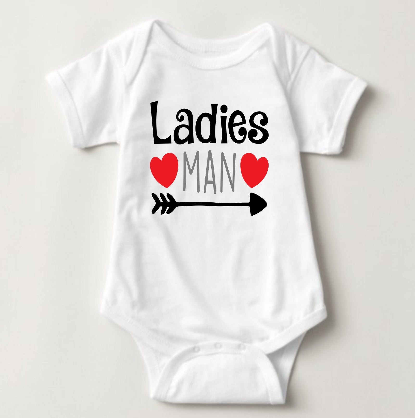 Baby Statement Onesies - Ladies Man - MYSTYLEMYCLOTHING