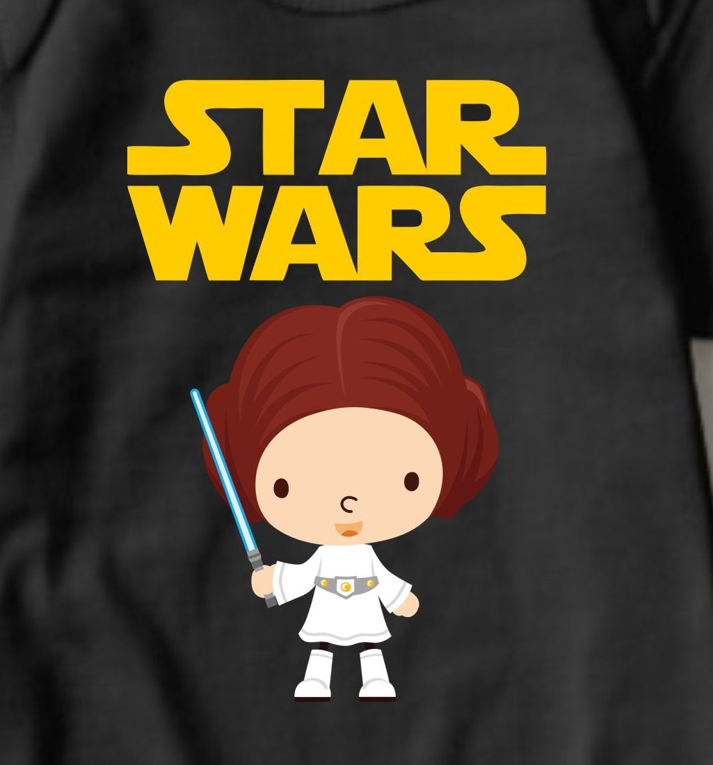 Baby Star Wars Collection Onesies - Princess Leila - MYSTYLEMYCLOTHING