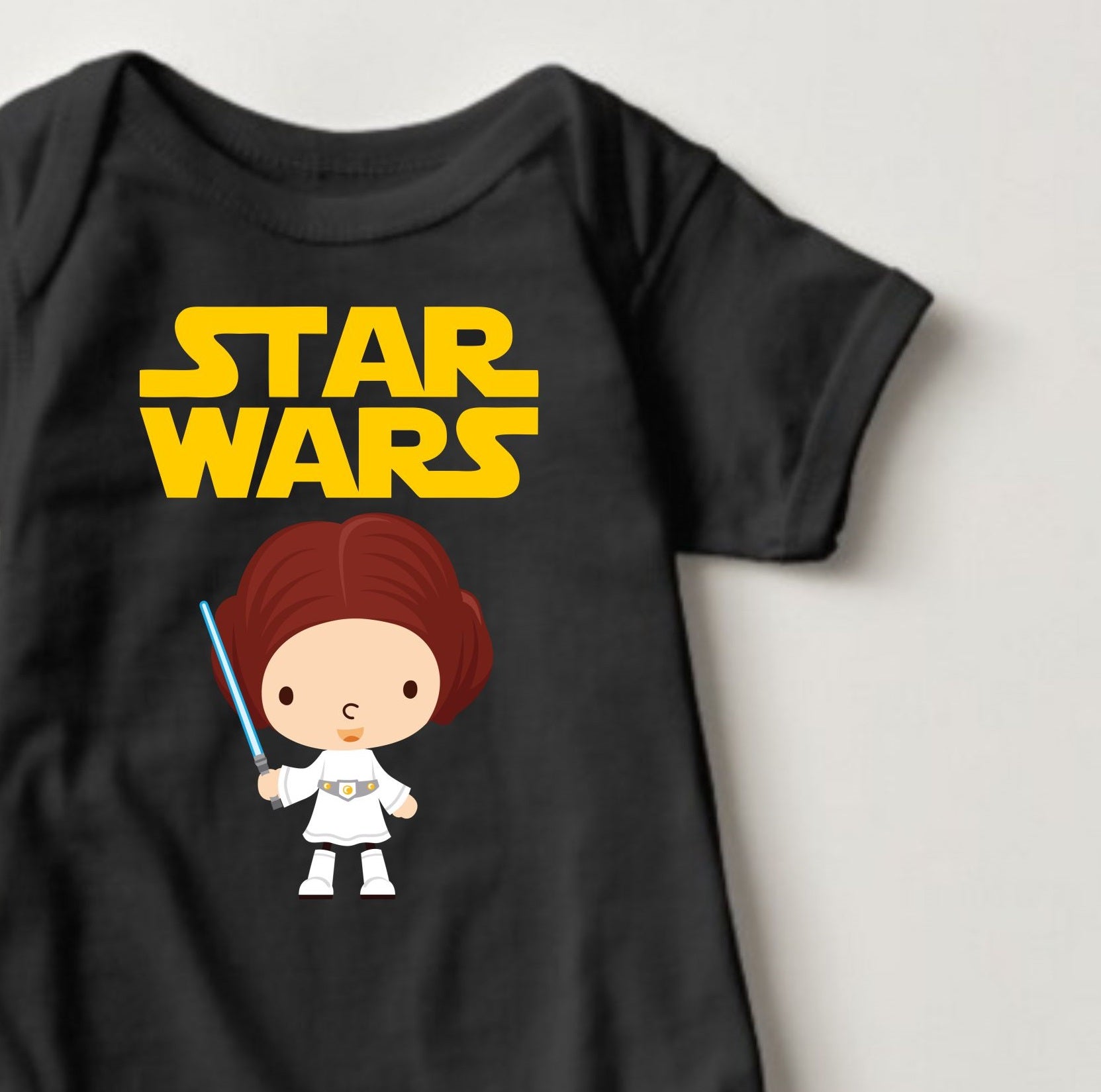 Baby Star Wars Collection Onesies - Princess Leila - MYSTYLEMYCLOTHING