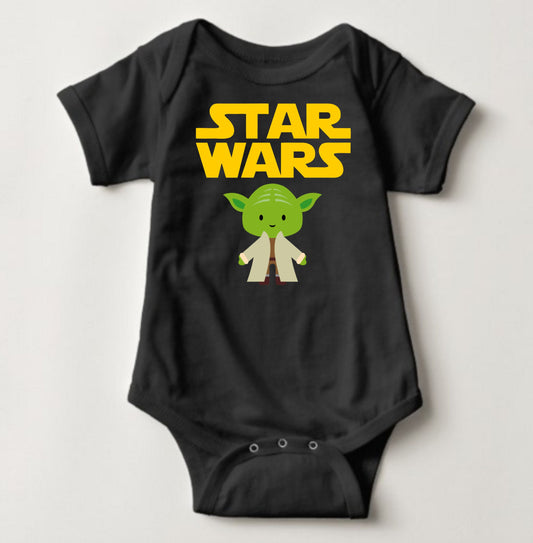 Baby Star Wars Collection Onesies - Yoda - MYSTYLEMYCLOTHING