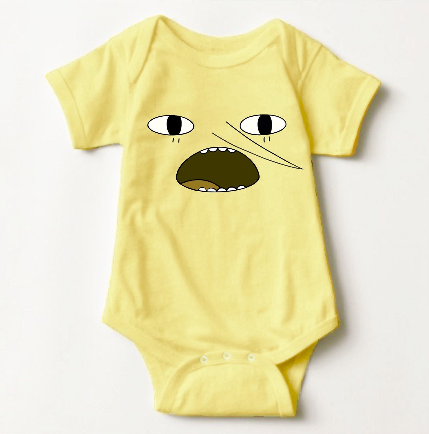 Baby Character Onesies with FREE Name Back Print - Adventure Time Lemon Grab