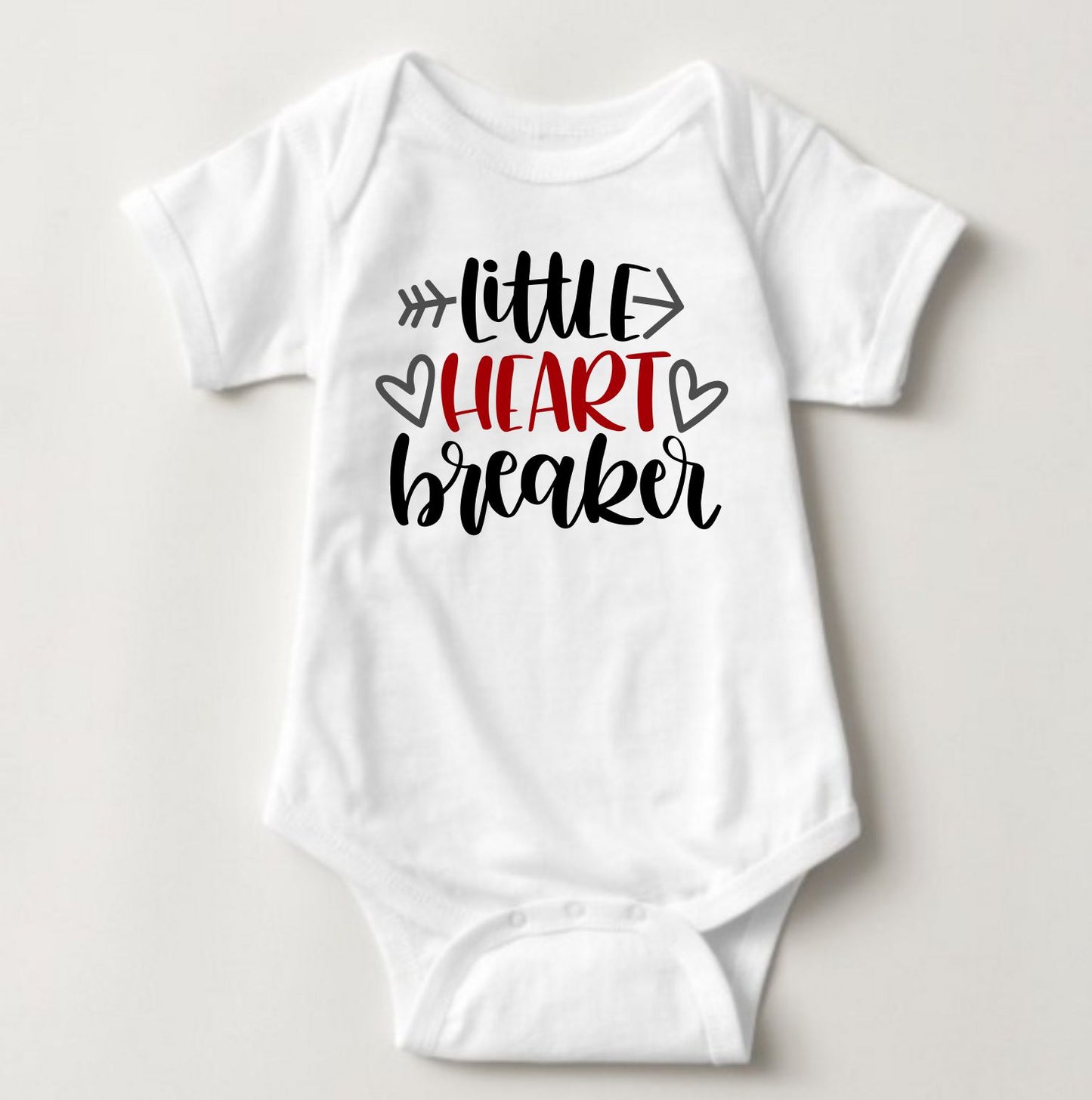 Baby Statement Onesies - Heart Breaker - MYSTYLEMYCLOTHING