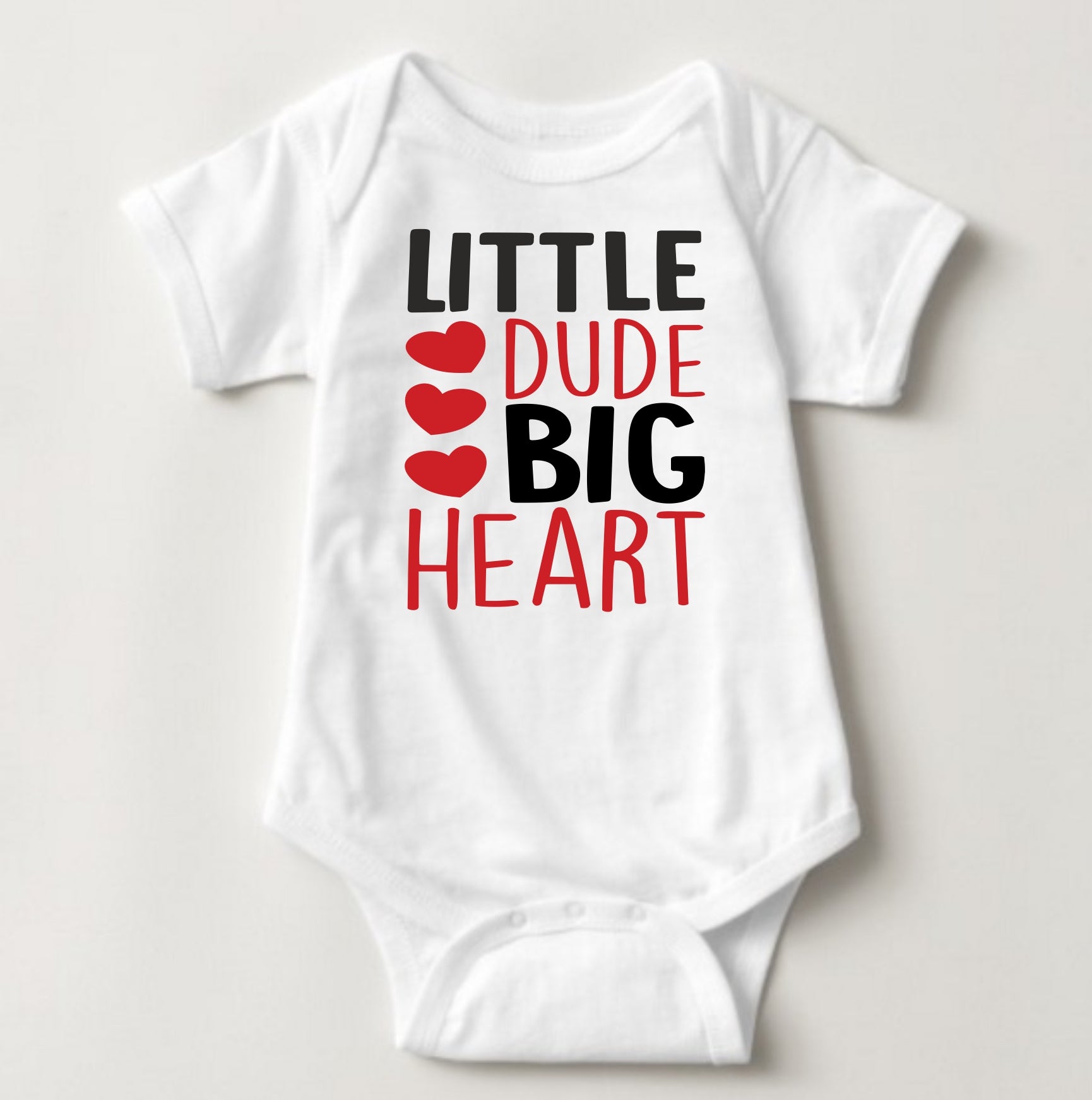 Baby Statement Onesies - Little Dude - MYSTYLEMYCLOTHING