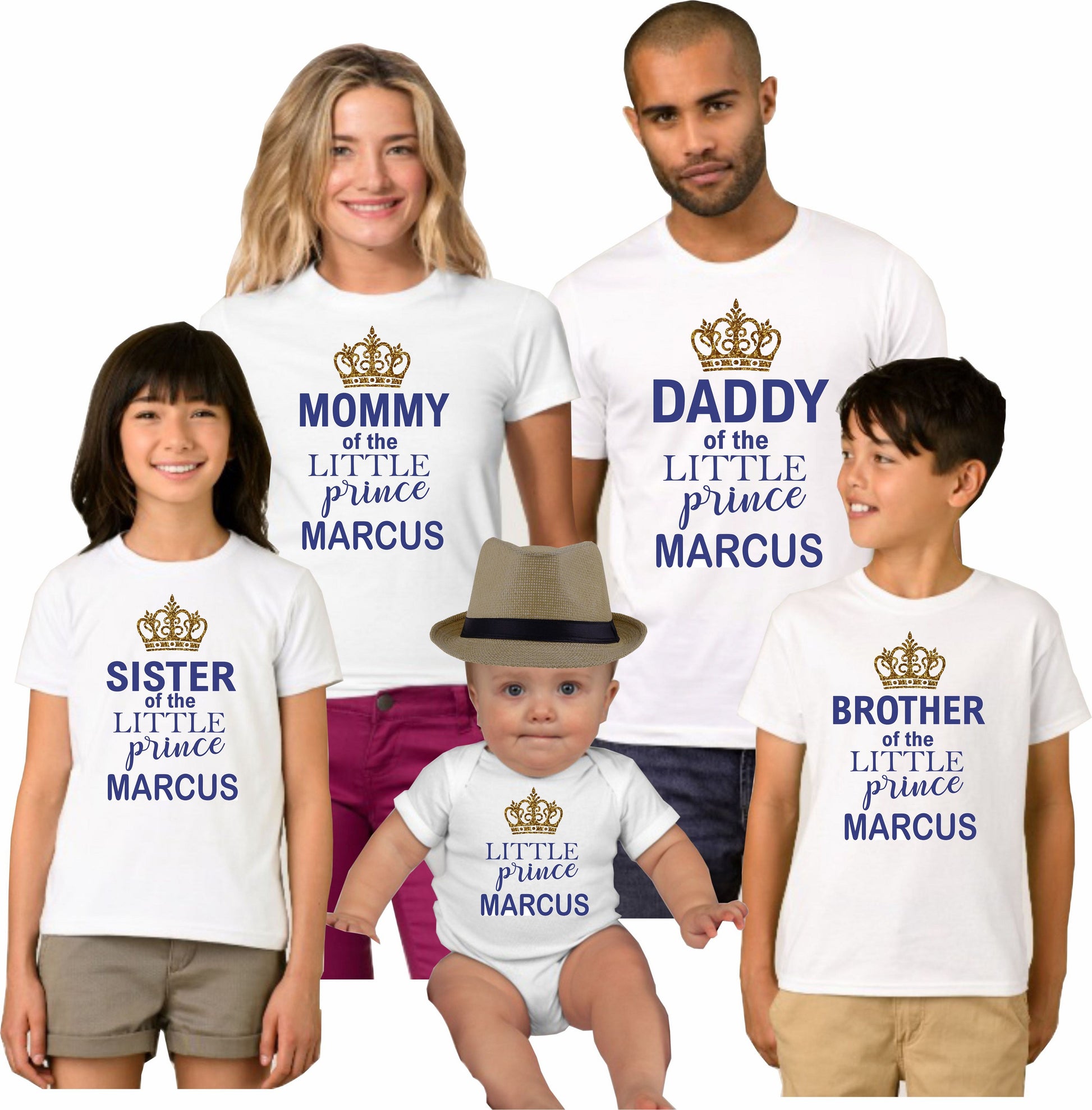 Family Set Shirt - Royalty - MYSTYLEMYCLOTHING