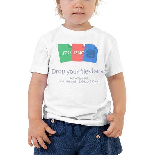 Toddler Short Sleeve Tee - MYSTYLEMYCLOTHING