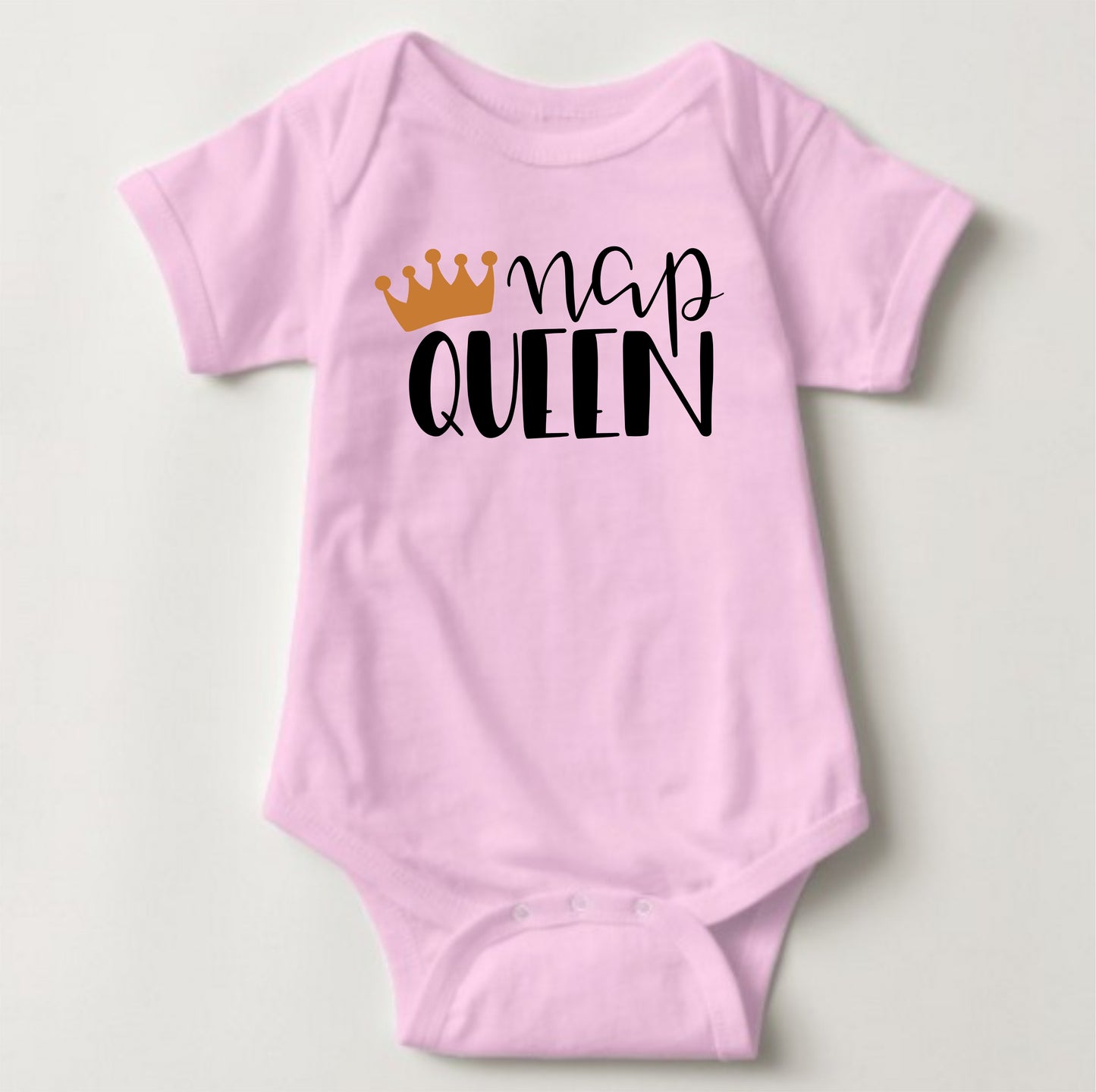 Baby Statement Onesies - Nap Queen - MYSTYLEMYCLOTHING