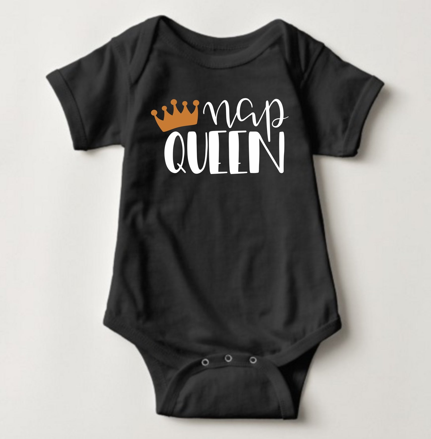 Baby Statement Onesies - Nap Queen - MYSTYLEMYCLOTHING