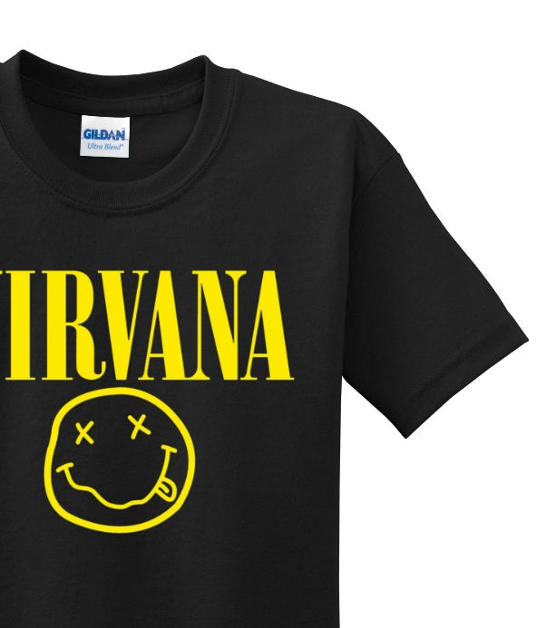 Radical Band  Men's Shirts - NIRVANA (Black) - MYSTYLEMYCLOTHING