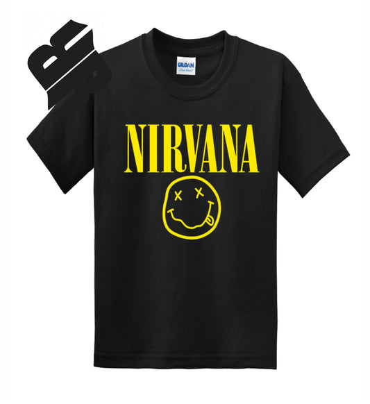 Radical Band  Men's Shirts - NIRVANA (Black) - MYSTYLEMYCLOTHING