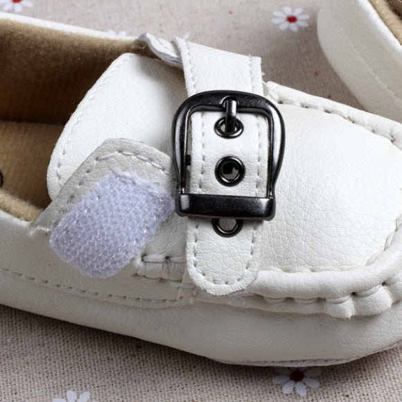 Baby Prewalker Shoes - White Boat Shoes - MYSTYLEMYCLOTHING