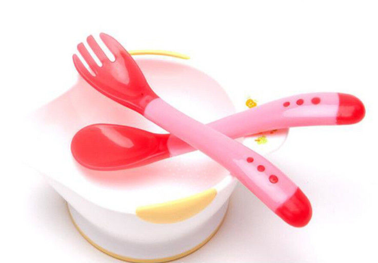Baby Temperature Spoon and Fork - MYSTYLEMYCLOTHING