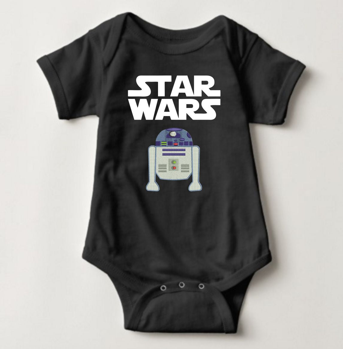 Baby Star Wars Collection Onesies - R2D2 - MYSTYLEMYCLOTHING