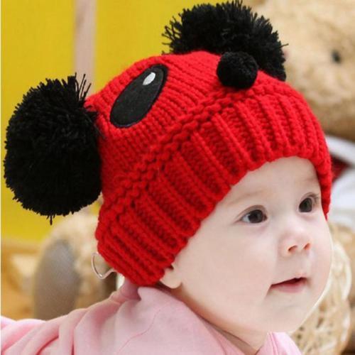 Baby to Toddlers Panda Knitted Bonnets - MYSTYLEMYCLOTHING