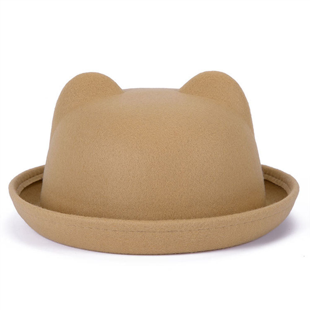 Happy Ear Bowler Hat - MYSTYLEMYCLOTHING