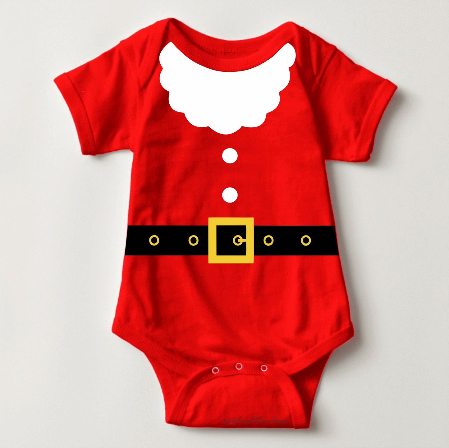 Baby Christmas Holiday Onesies - Santa - MYSTYLEMYCLOTHING