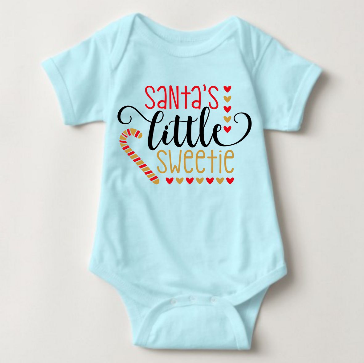 Baby Christmas Holiday Onesies - Santa's Little Sweetie - MYSTYLEMYCLOTHING