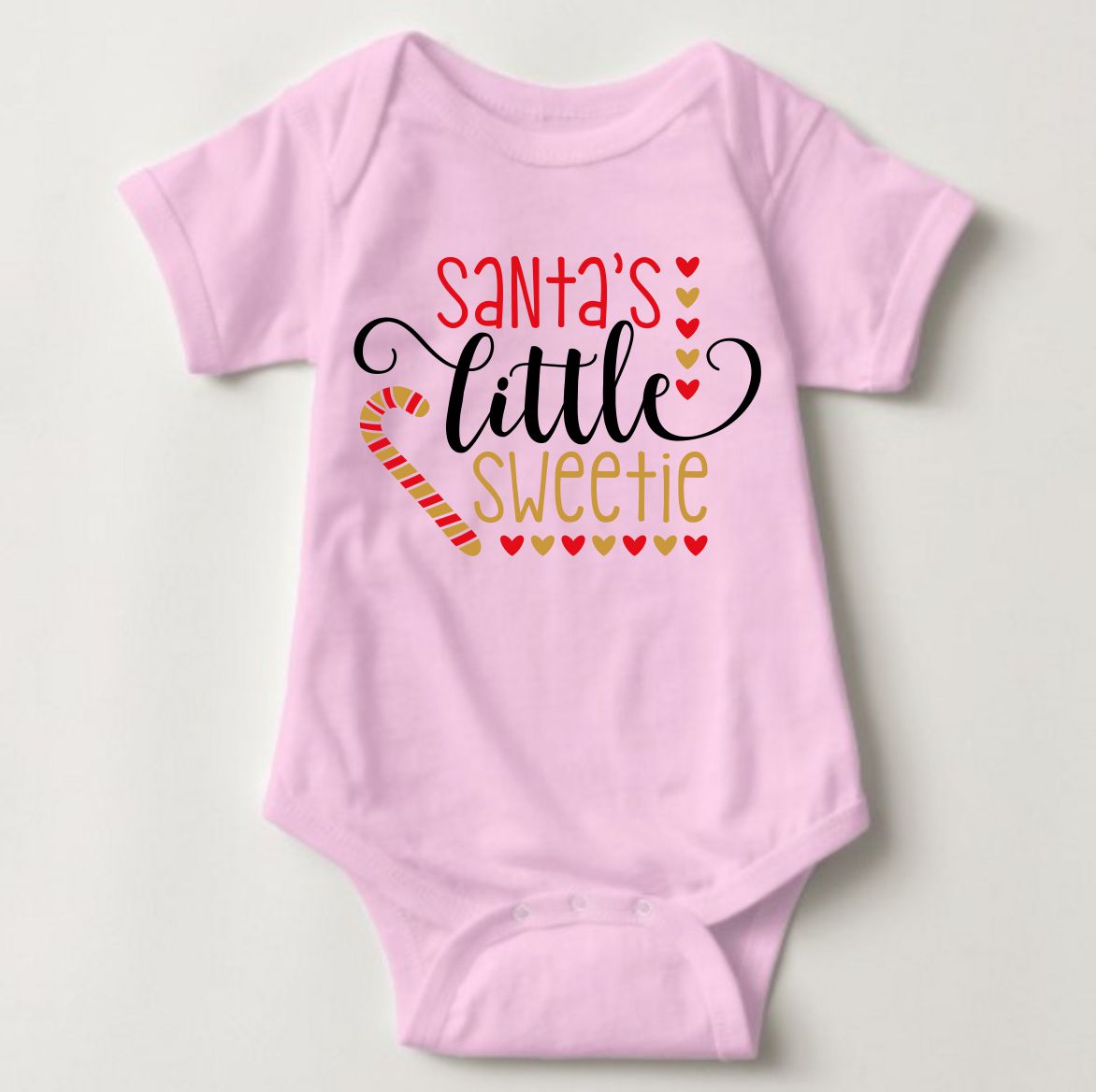 Baby Christmas Holiday Onesies - Santa's Little Sweetie - MYSTYLEMYCLOTHING