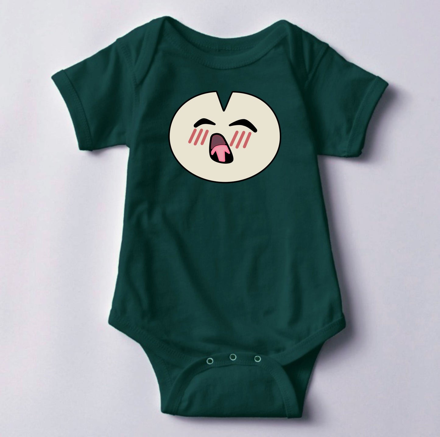 Baby Character Onesies with FREE Name Back Print - Pokemon-Snorlax 2 - MYSTYLEMYCLOTHING