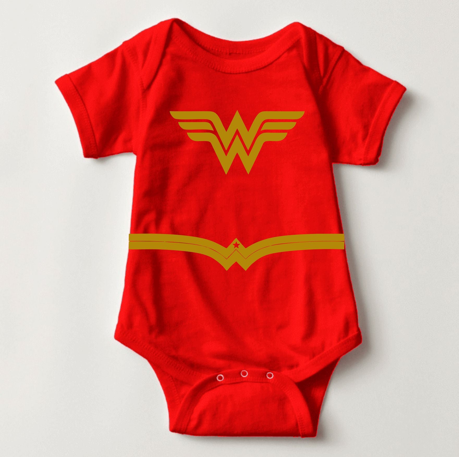 Baby Superhero Onesies - Wonderwoman - MYSTYLEMYCLOTHING